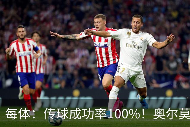 每体：传球成功率100%！奥尔莫满分表现锁主力再获国家队征召
